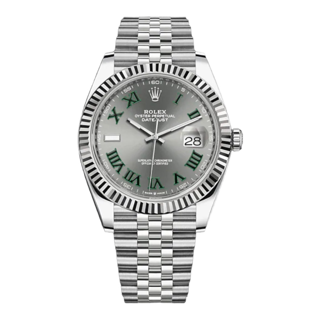 ROLEX DATEJUST 41 126334 WIMBLEDON JUBILEE - NEW 2025