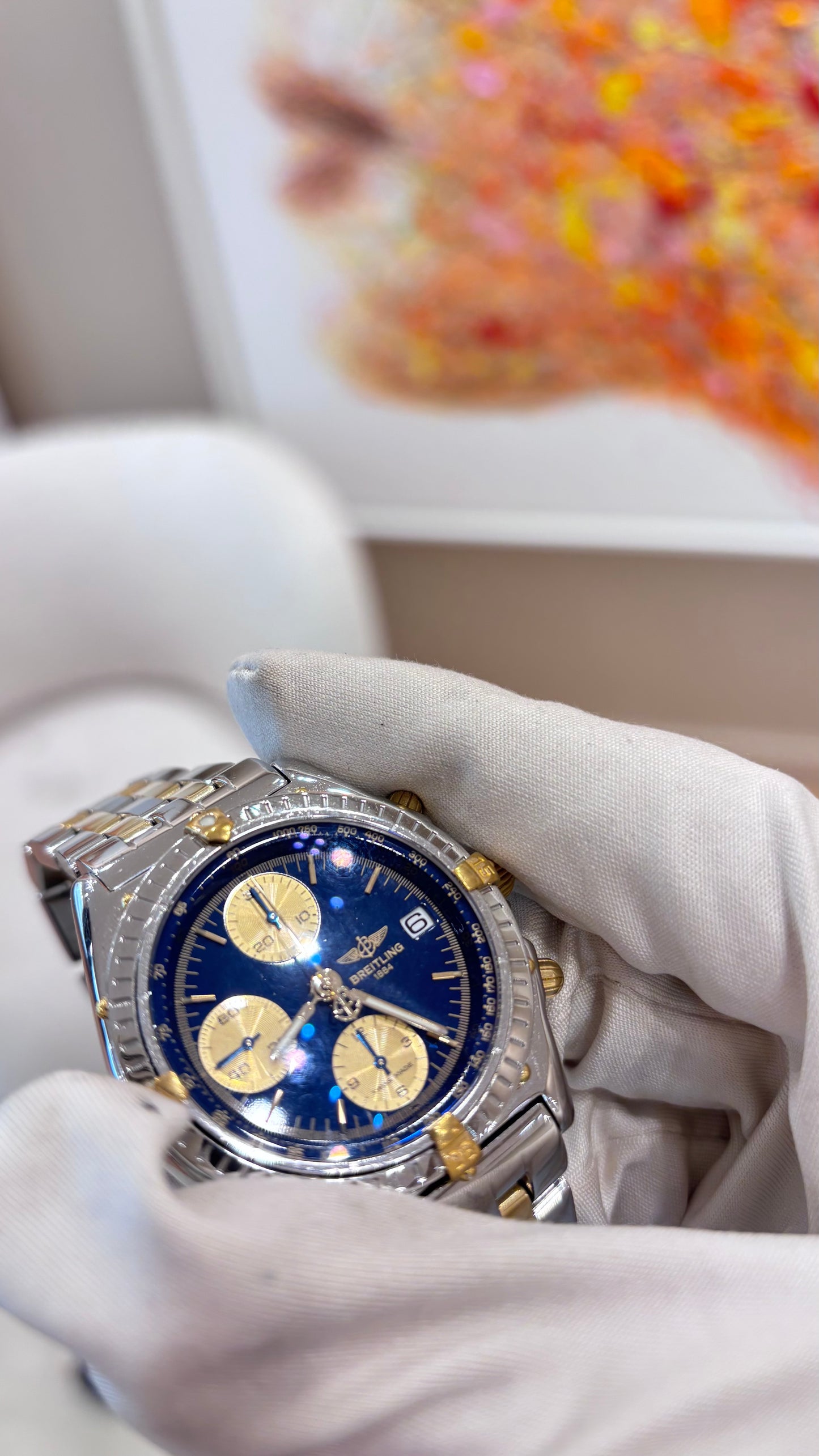 Breitling Chronomat Gold & Steel Ref. B13050