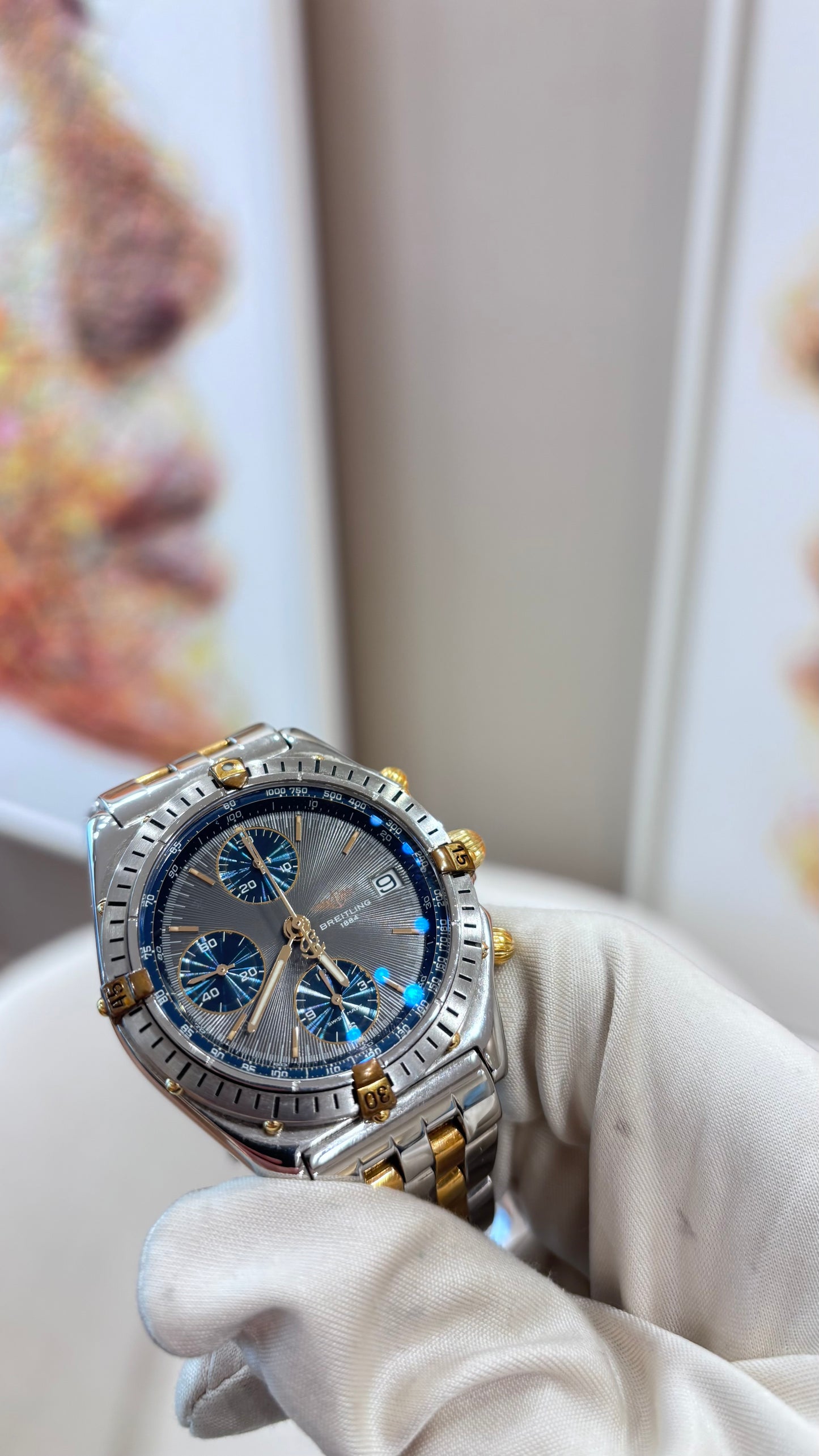 Breitling Chronomat Piccolo Steel/Gold Ref. B13048