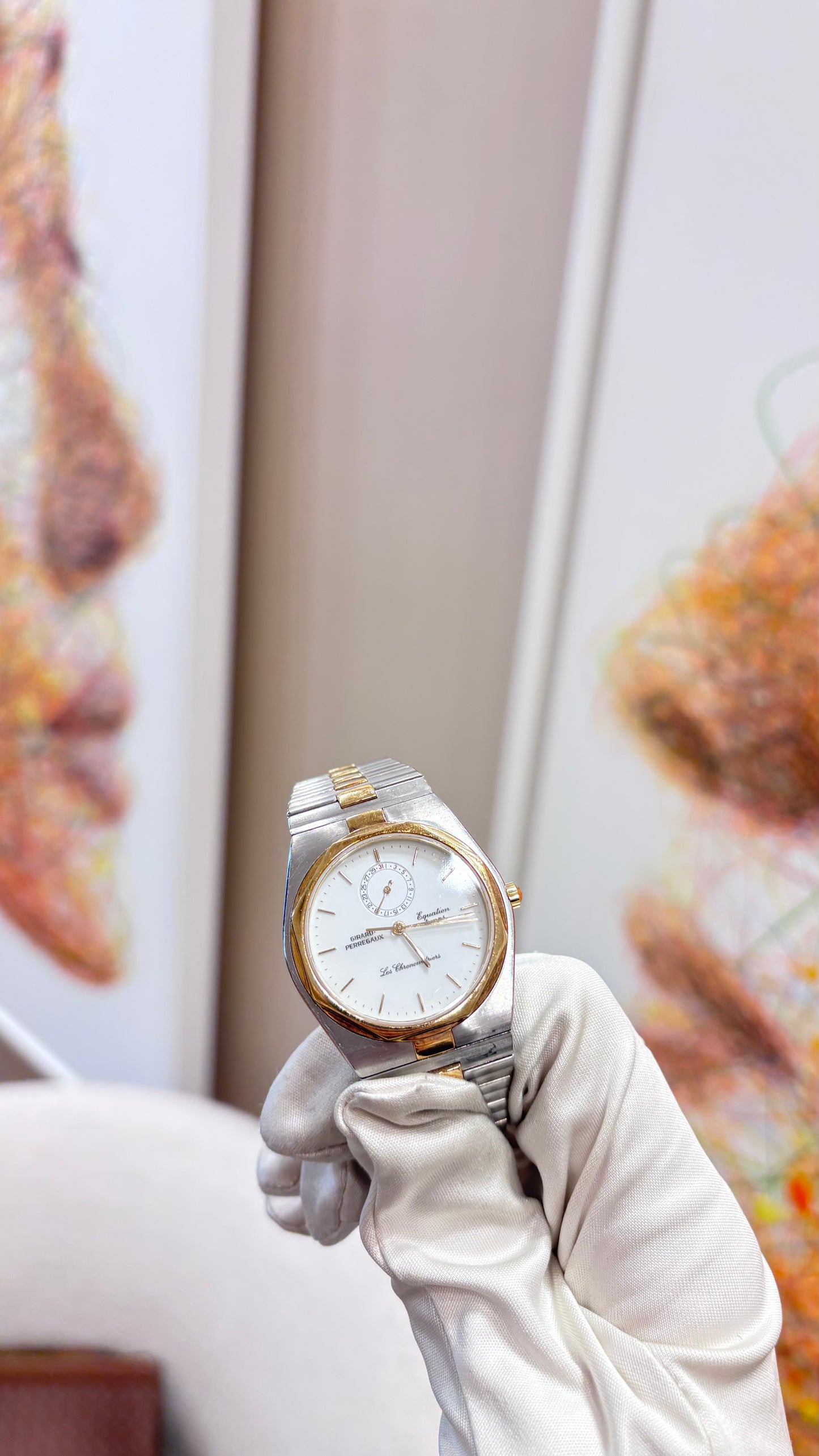Girard-Perregaux Laureato "Equation Temps" Ref. 4825