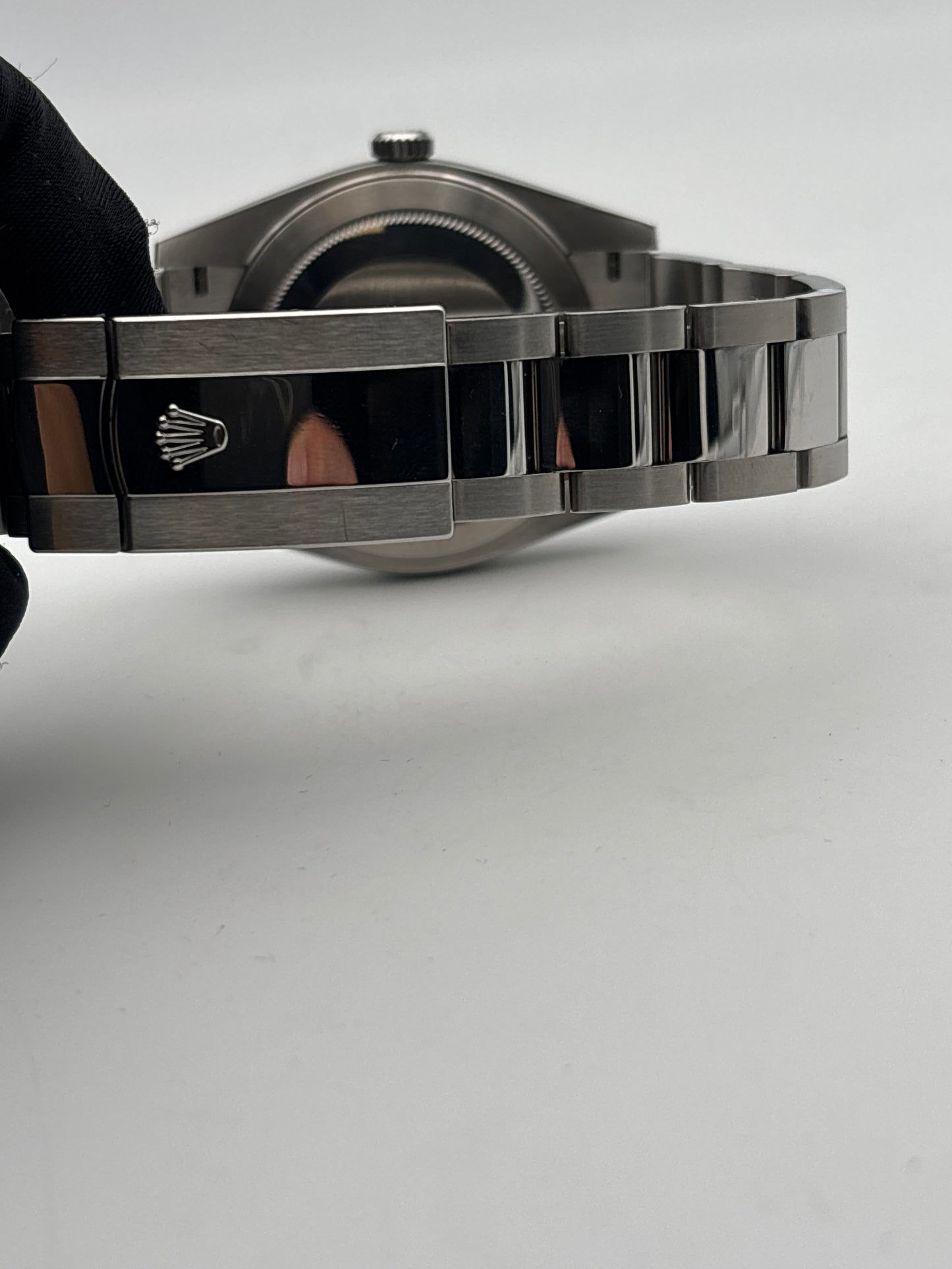 Rolex Datejust 41 126300 – Vue arrière du boîtier Oyster