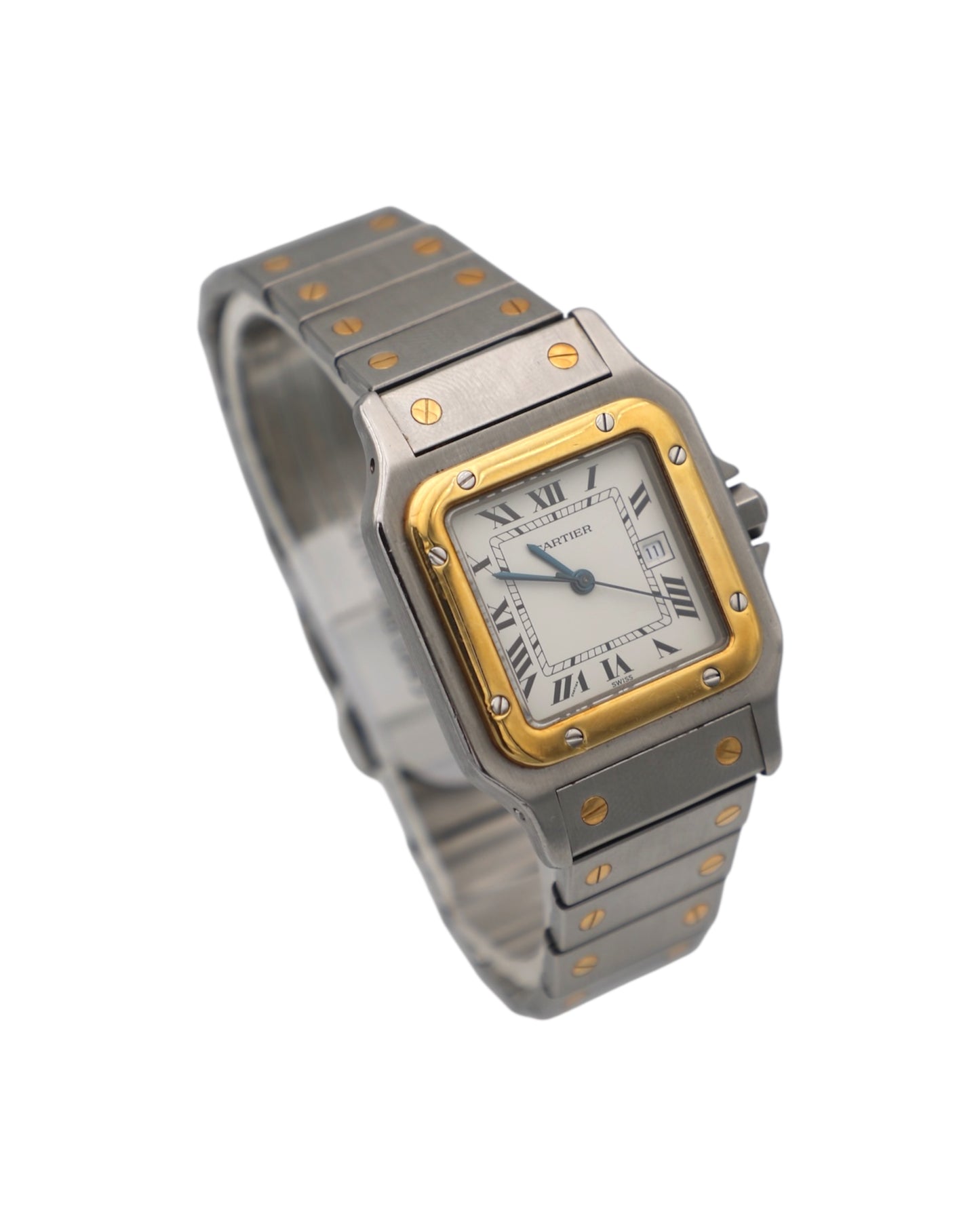 Cartier Santos Carrée Bi-color – Ref. 1552