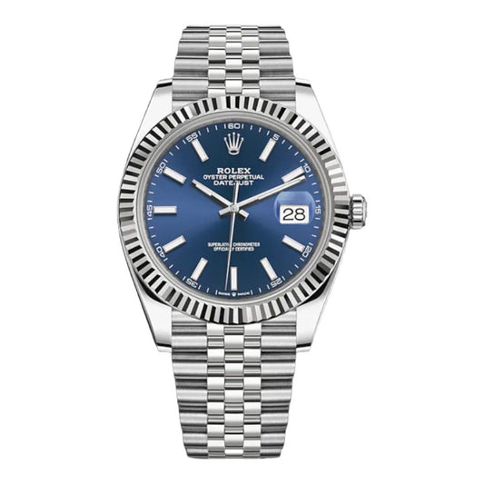 ROLEX DATEJUST 41 126334 JUBILEE BLUE - NEW 2025