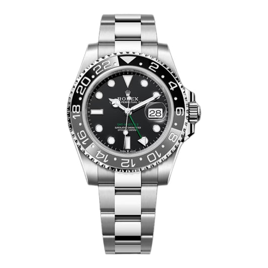 ROLEX GMT MASTER II 126710GRNR BRUCE WAYNE OYSTER – NEW 2025