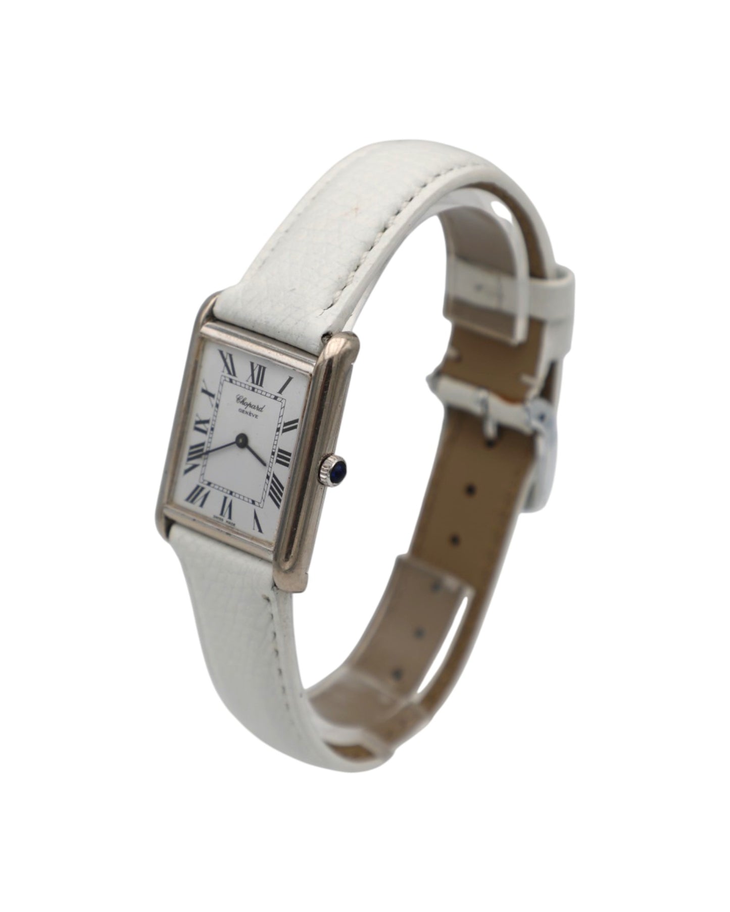 Chopard tank 2012 Or Blanc Ref. 10/6115