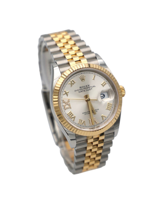 Rolex Datejust 36 “Rolesor” Diamonds – Ref. 126233