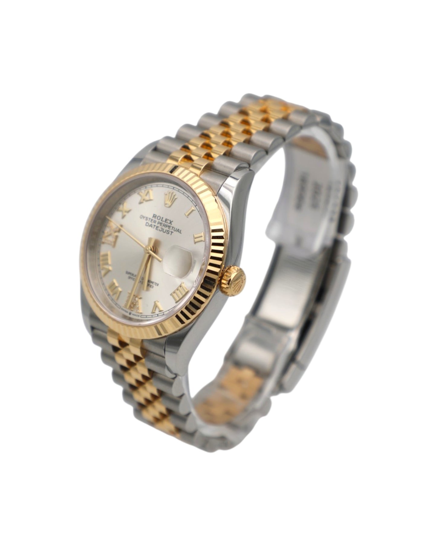 Rolex Datejust 36 “Rolesor” Diamonds – Ref. 126233