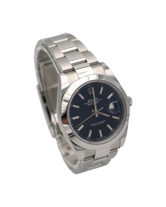 Rolex Datejust 41 Blue Dial Ref. 126000