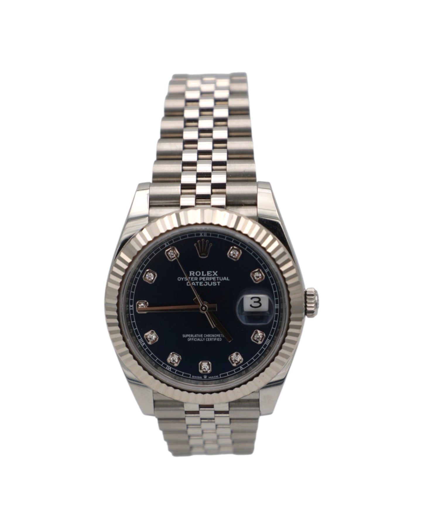 Rolex Datejust 41 “Blue Diamond Dial” – Ref. 126334