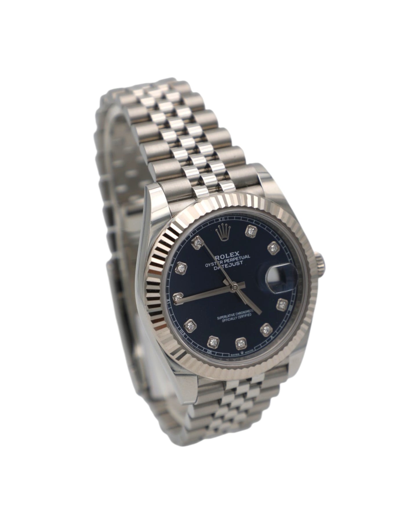 Rolex Datejust 41 “Blue Diamond Dial” – Ref. 126334