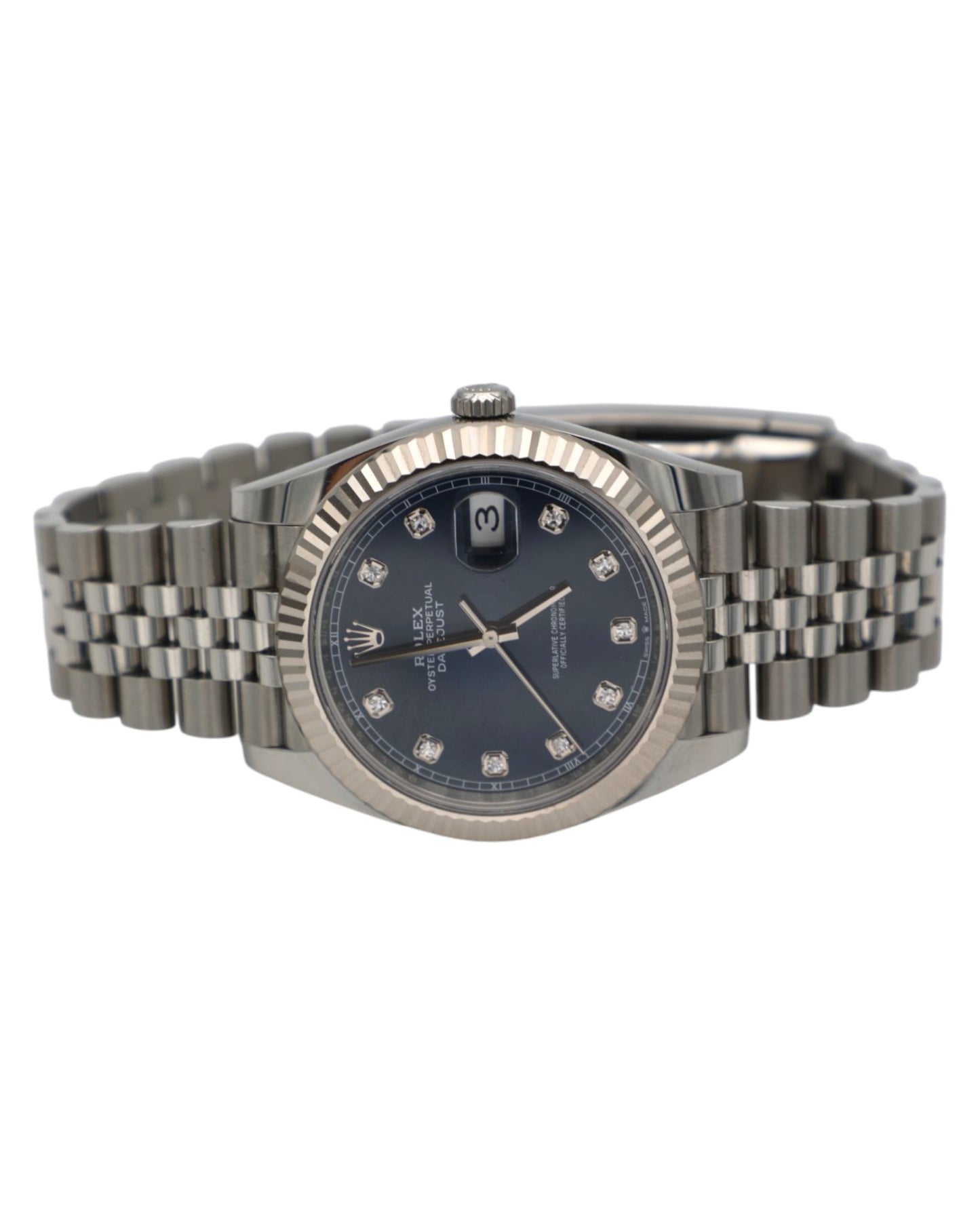 Rolex Datejust 41 “Blue Diamond Dial” – Ref. 126334