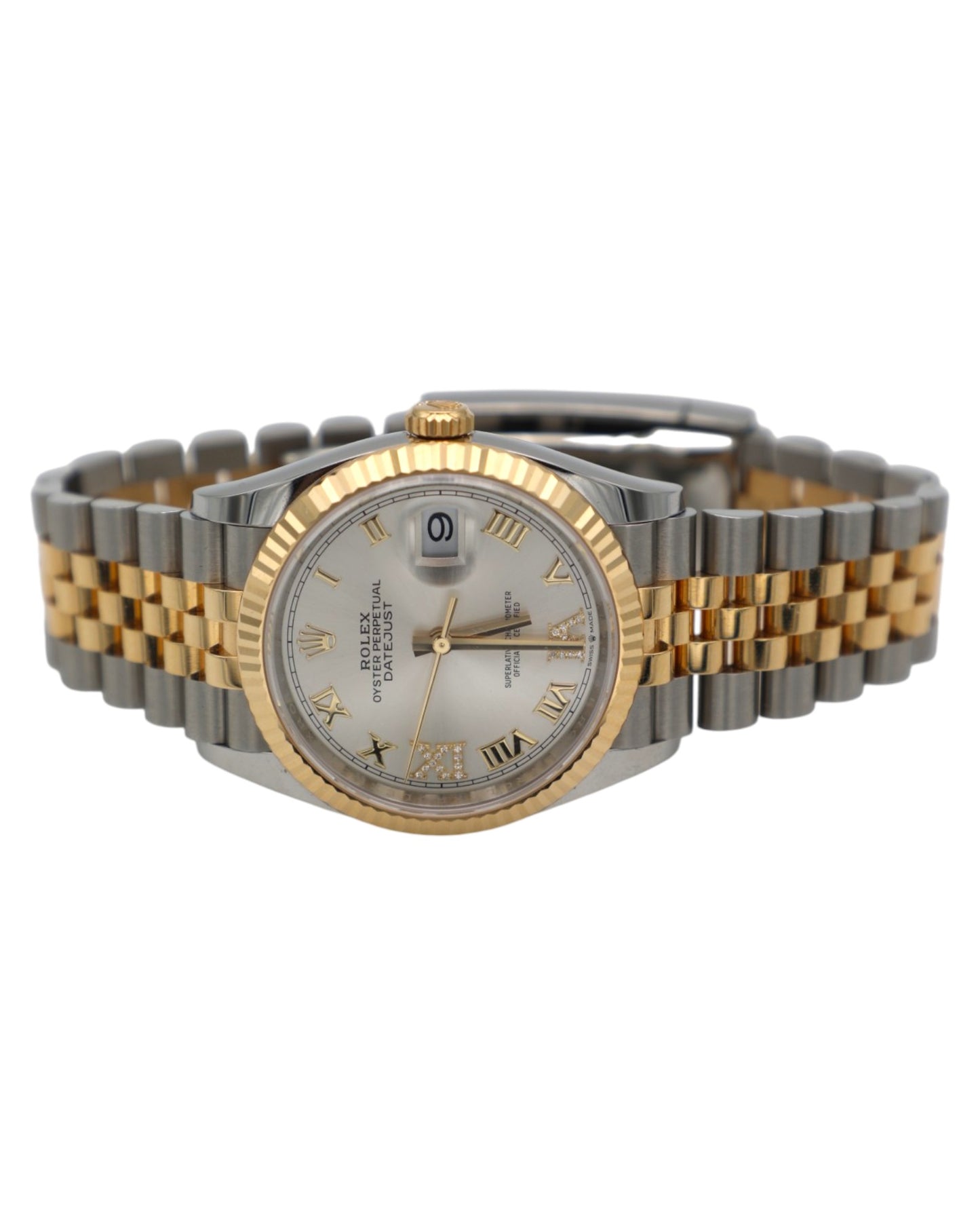 Rolex Datejust 36 “Rolesor” Diamonds – Ref. 126233