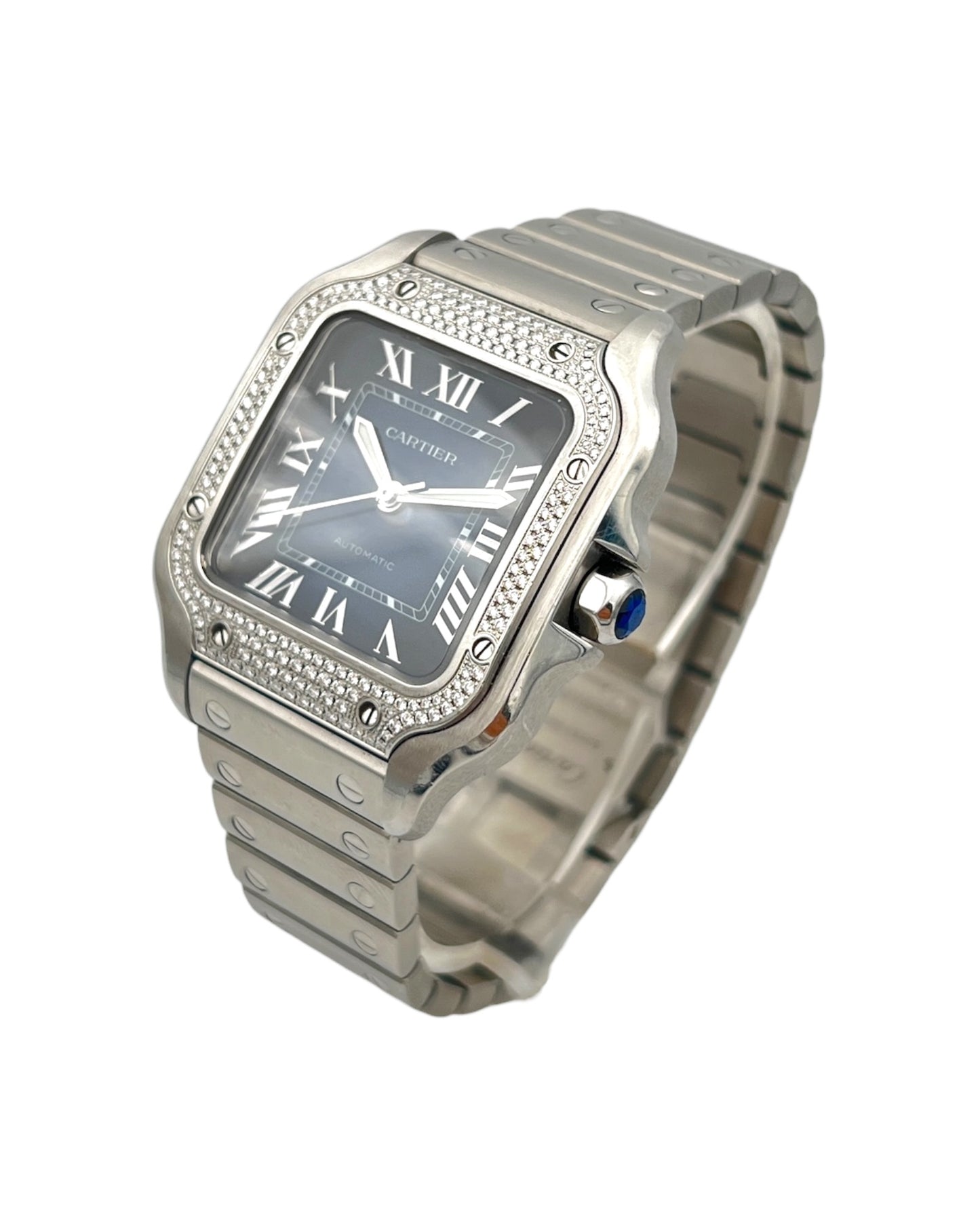 Cartier Santos Diamonds Ref. 4075
