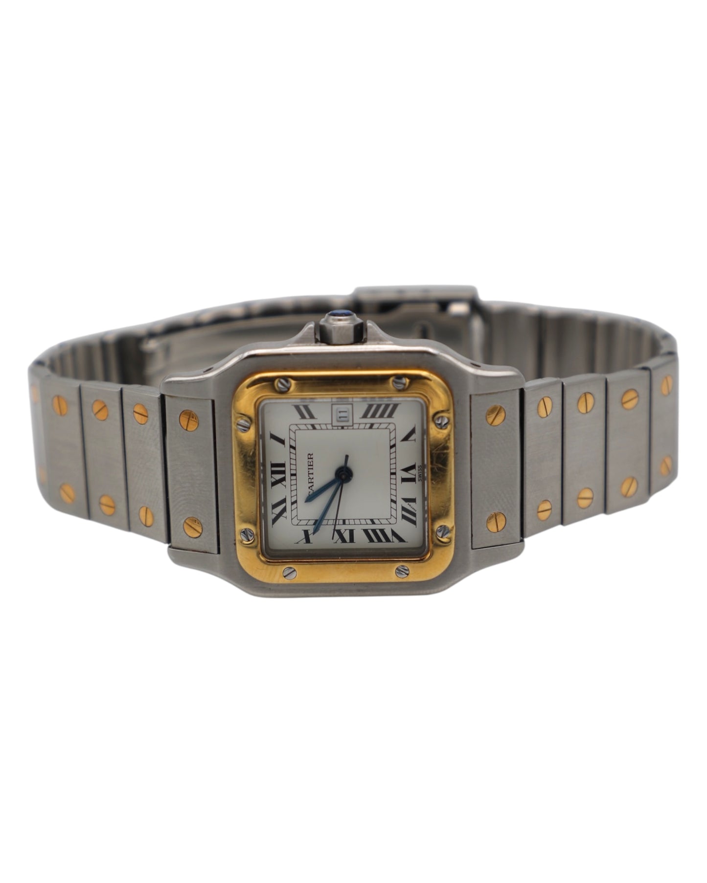 Cartier Santos Carrée Bi-color – Ref. 1552