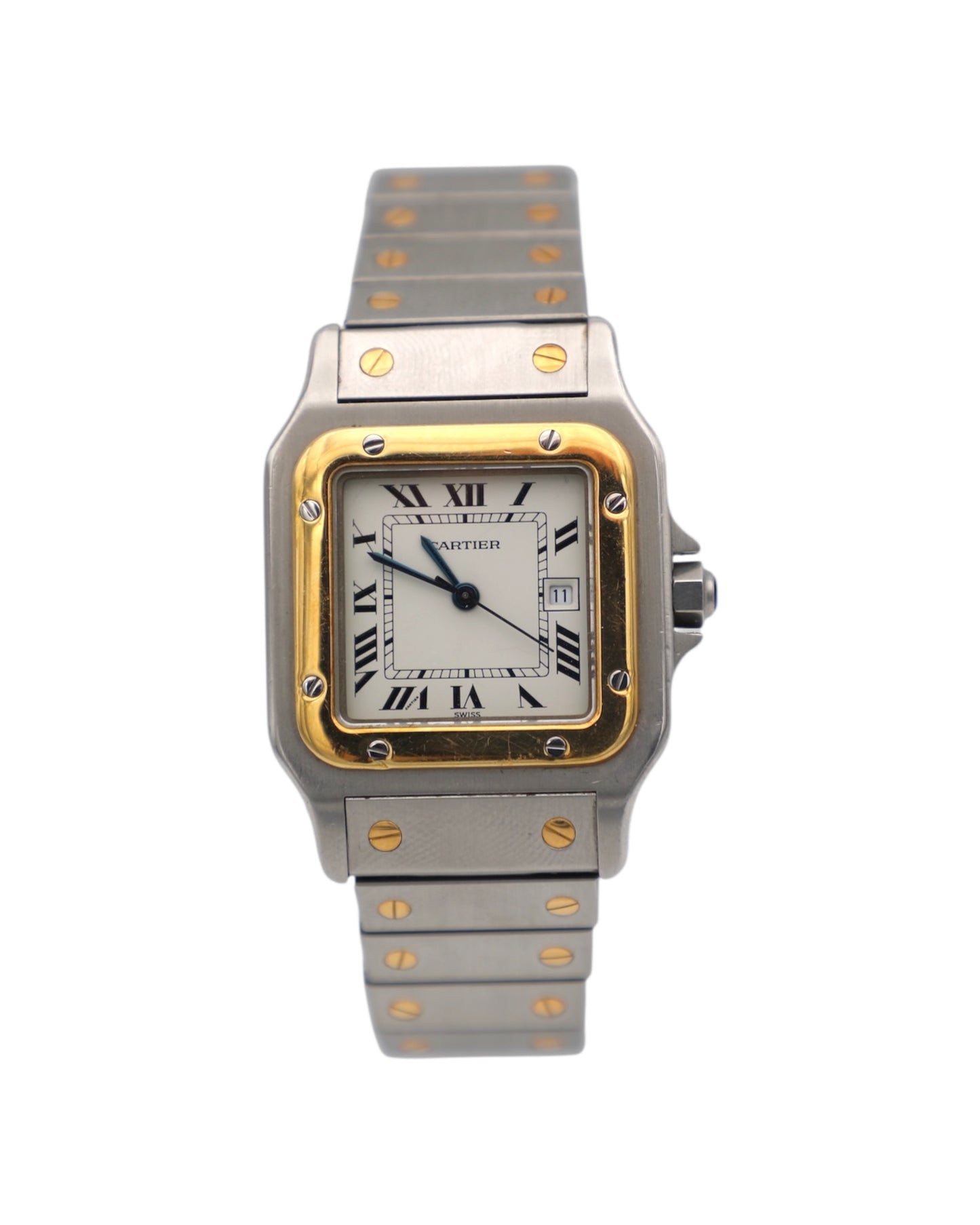 Cartier Santos Carrée Bi-color – Ref. 1552