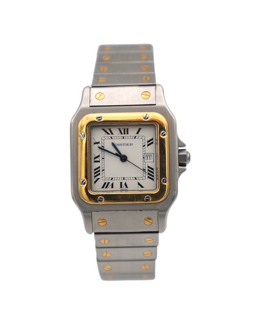 Cartier Santos Carrée Bi-color – Ref. 1552