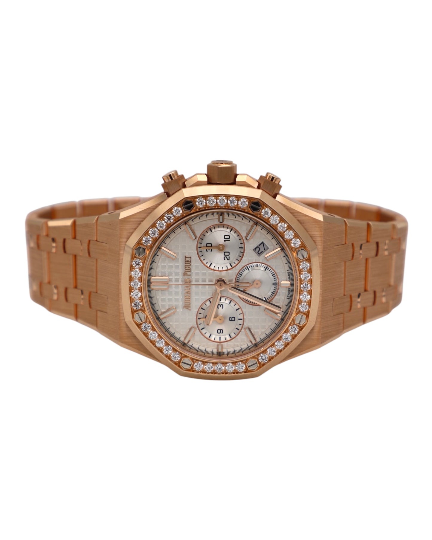 Audemars Piguet Chronographe OR Rose Diamonds Ref. 26715OR.ZZ