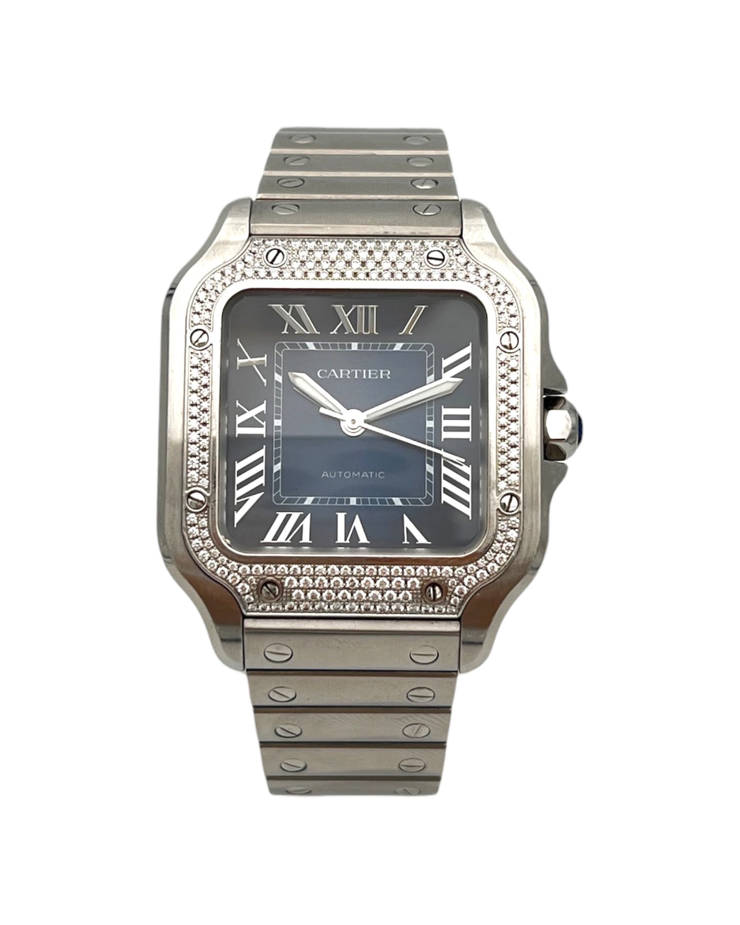 Cartier Santos Diamonds Ref. 4075