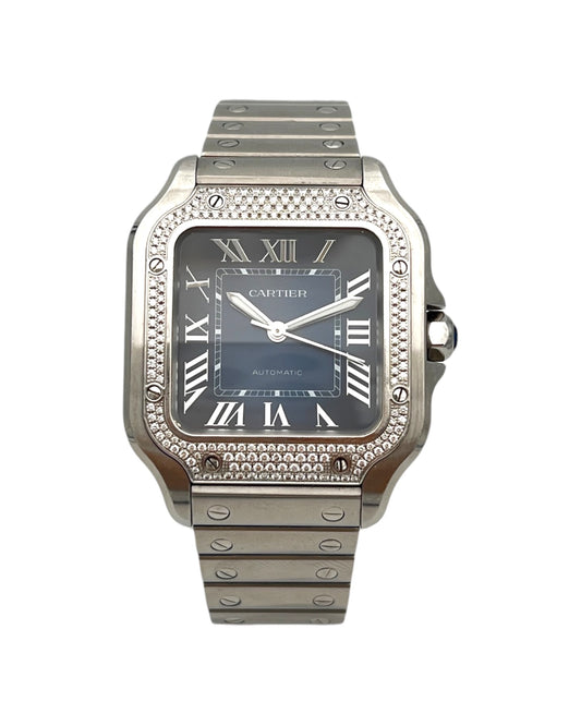 Cartier Santos Diamonds Ref. 4075