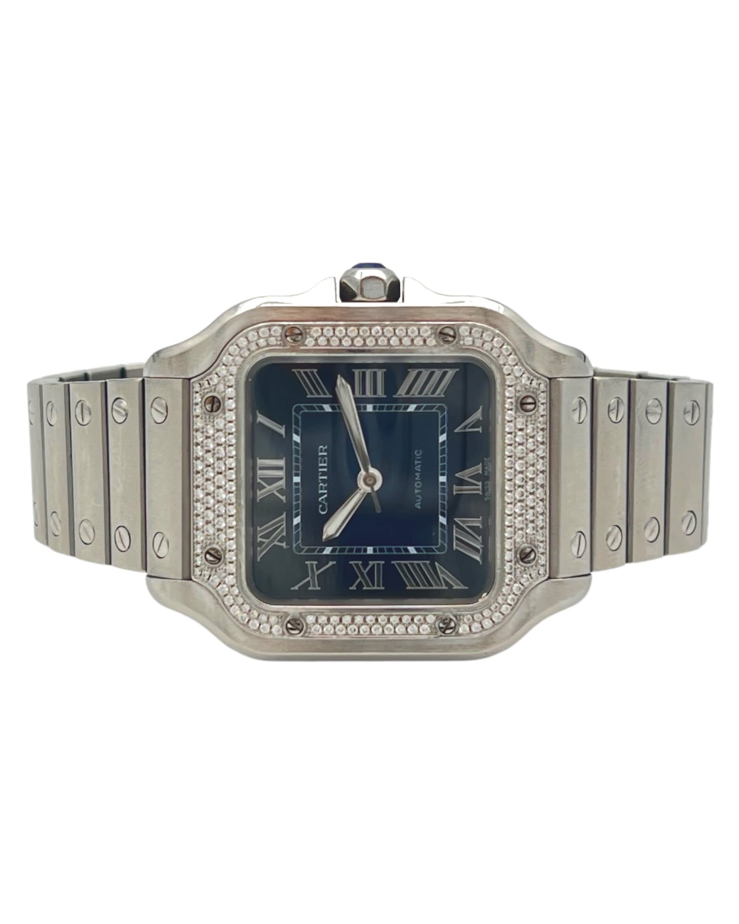 Cartier Santos Diamonds Ref. 4075