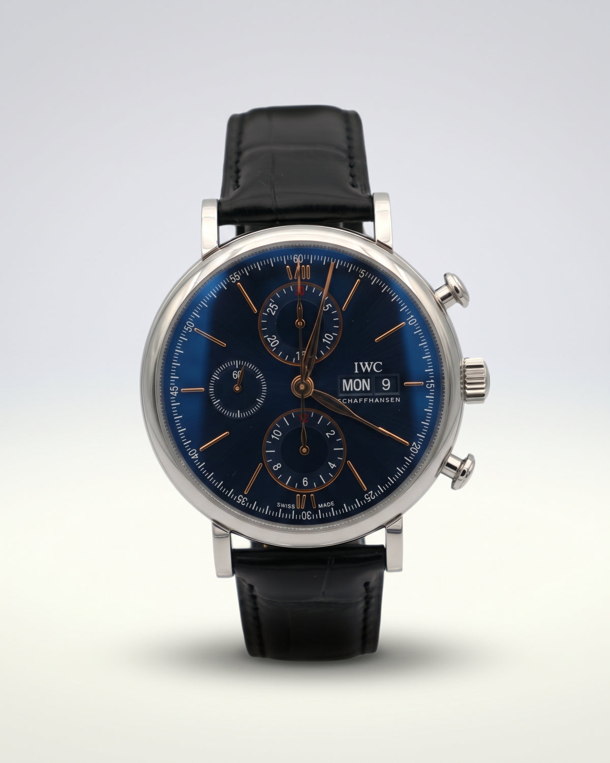 IWC Portofino Chronograph Ref. IW391036 – vue de face