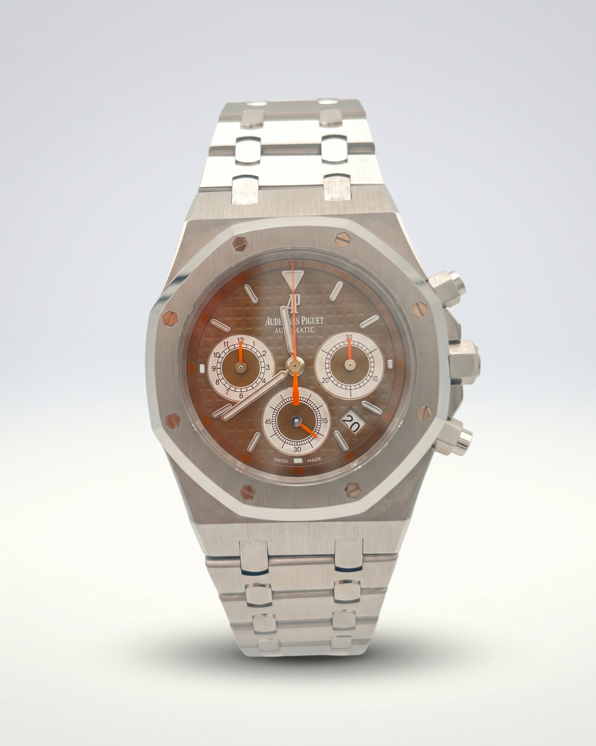 Audemars Piguet Royal Oak Chronograph 26300ST – vue de face