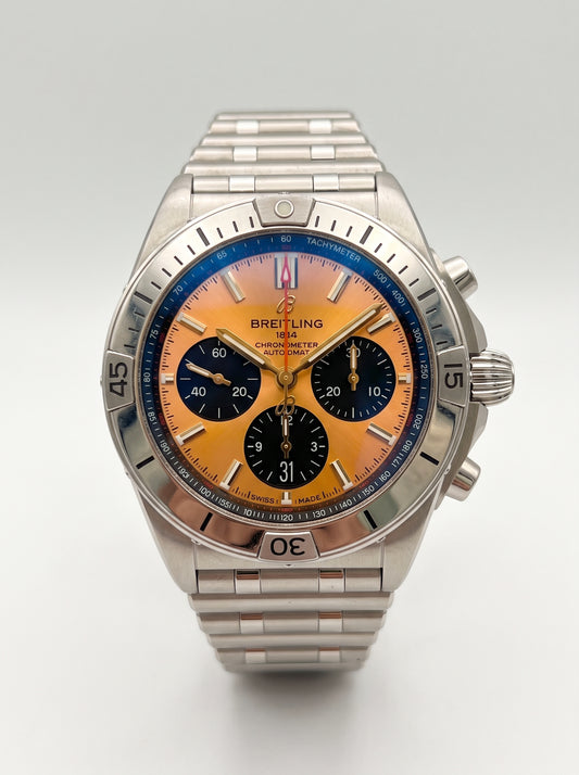 Breitling Chronomat B01 42 Ref. AB0134 – vue de face