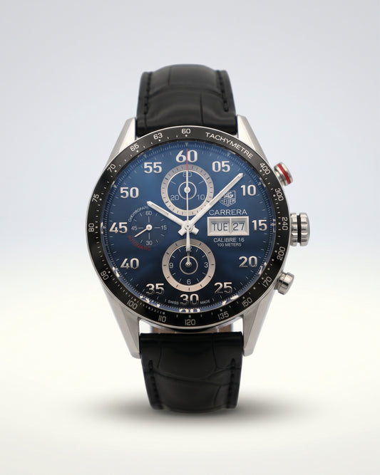 TAG Heuer Carrera Calibre 16 Day-Date Ref. CV2A10 – vue de face