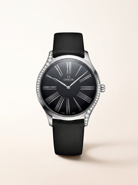 Omega De Ville Trésor Quartz 36 mm – vue de face