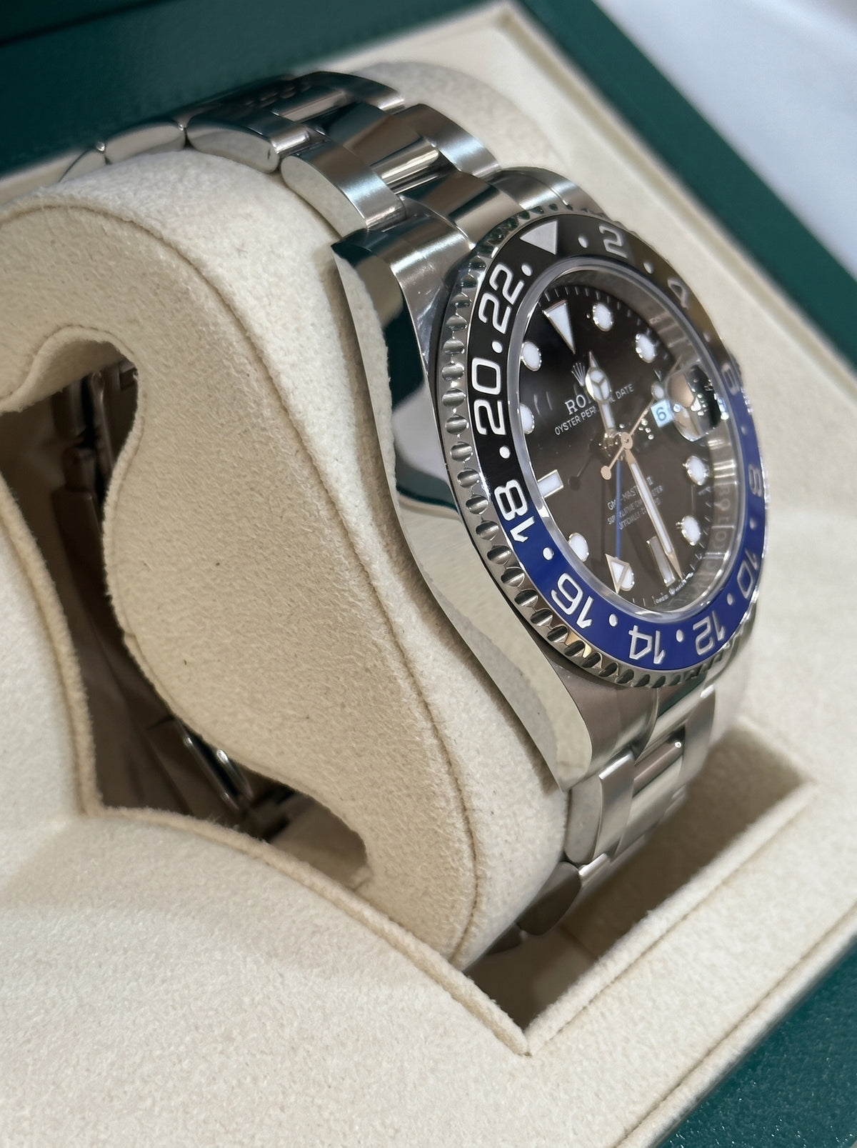 Rolex GMT-Master II Batman 2024 – Modèle en acier Oystersteel