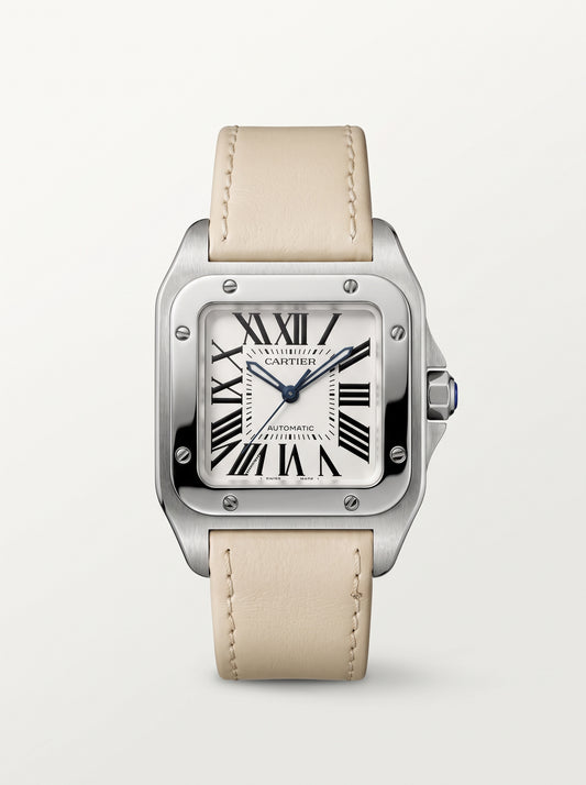 Cartier Santos 100 Ref. 2878 – vue de face