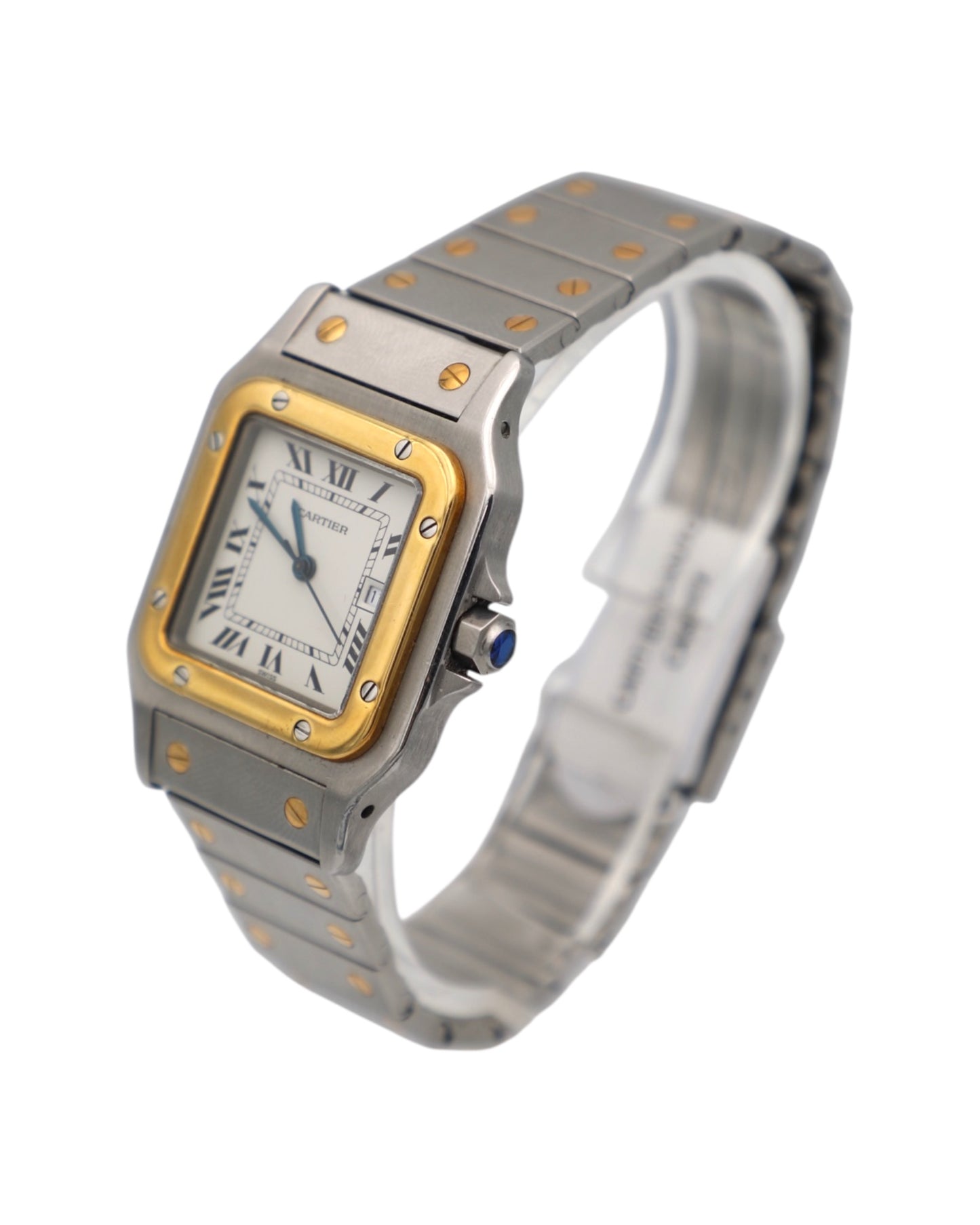 Cartier Santos Carrée Bi-color – Ref. 1552
