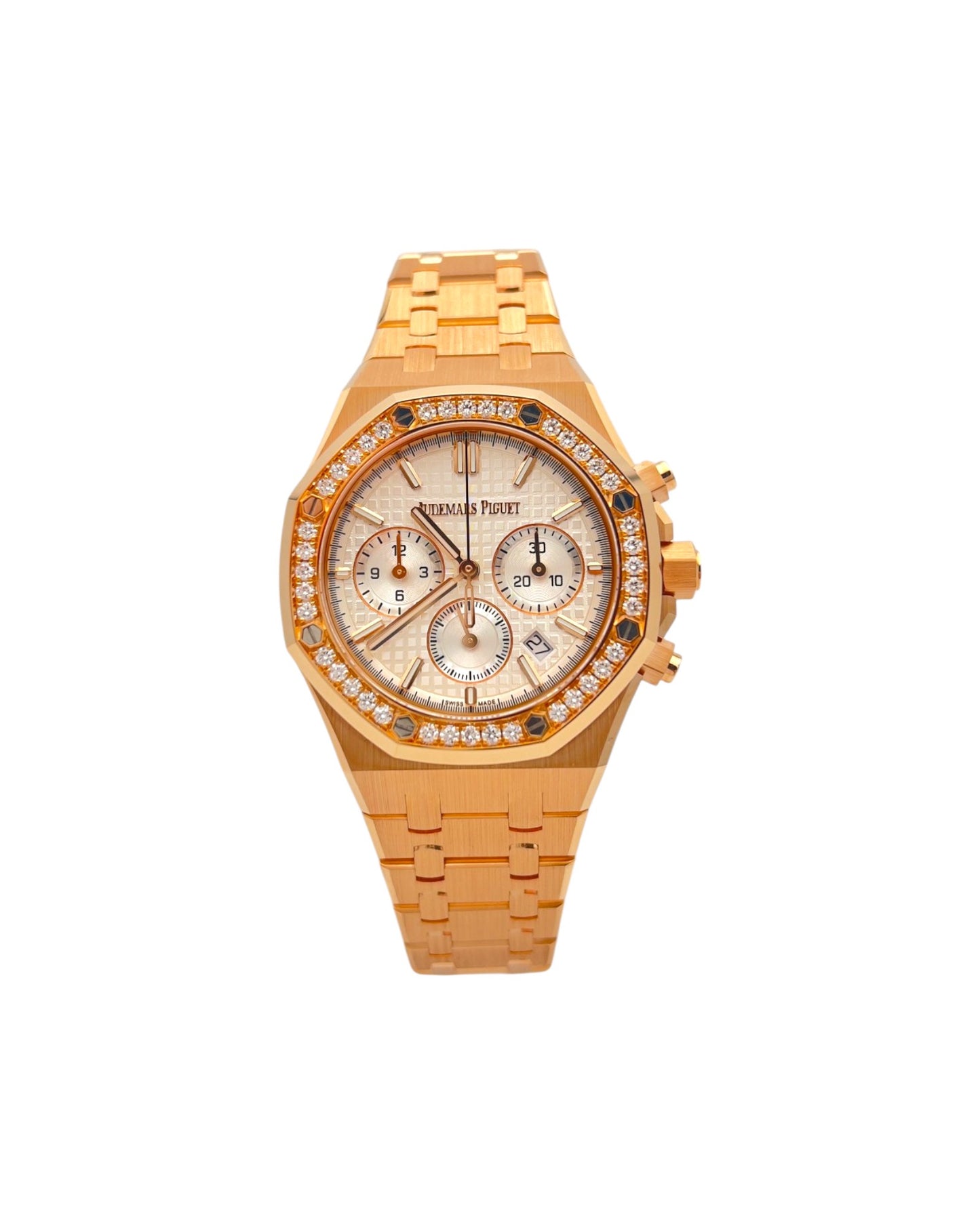 Audemars Piguet Chronographe OR Rose Diamonds Ref. 26715OR.ZZ