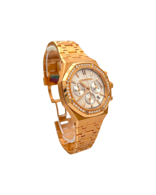 Audemars Piguet Chronographe OR Rose Diamonds Ref. 26715OR.ZZ