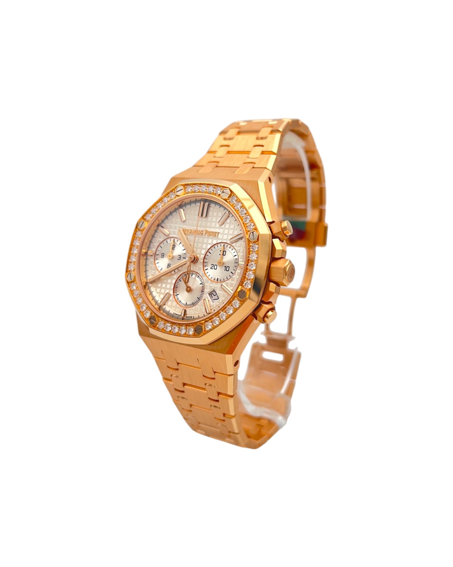 Audemars Piguet Chronographe OR Rose Diamonds Ref. 26715OR.ZZ