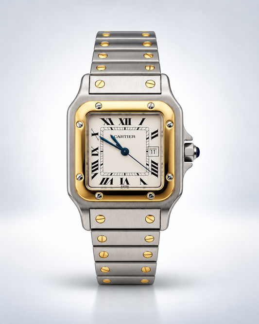Cartier Santos Carrée Ref. 1552 – vue de face