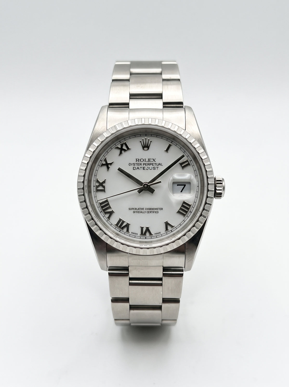 Rolex Datejust 16220 de 2004 – Vue de face