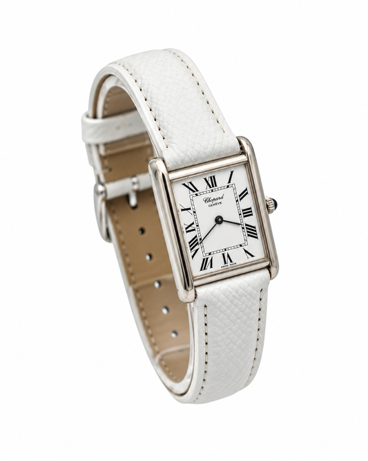 Chopard Tank 2012 Or Blanc Ref. 10/6115 – vue du côté droit