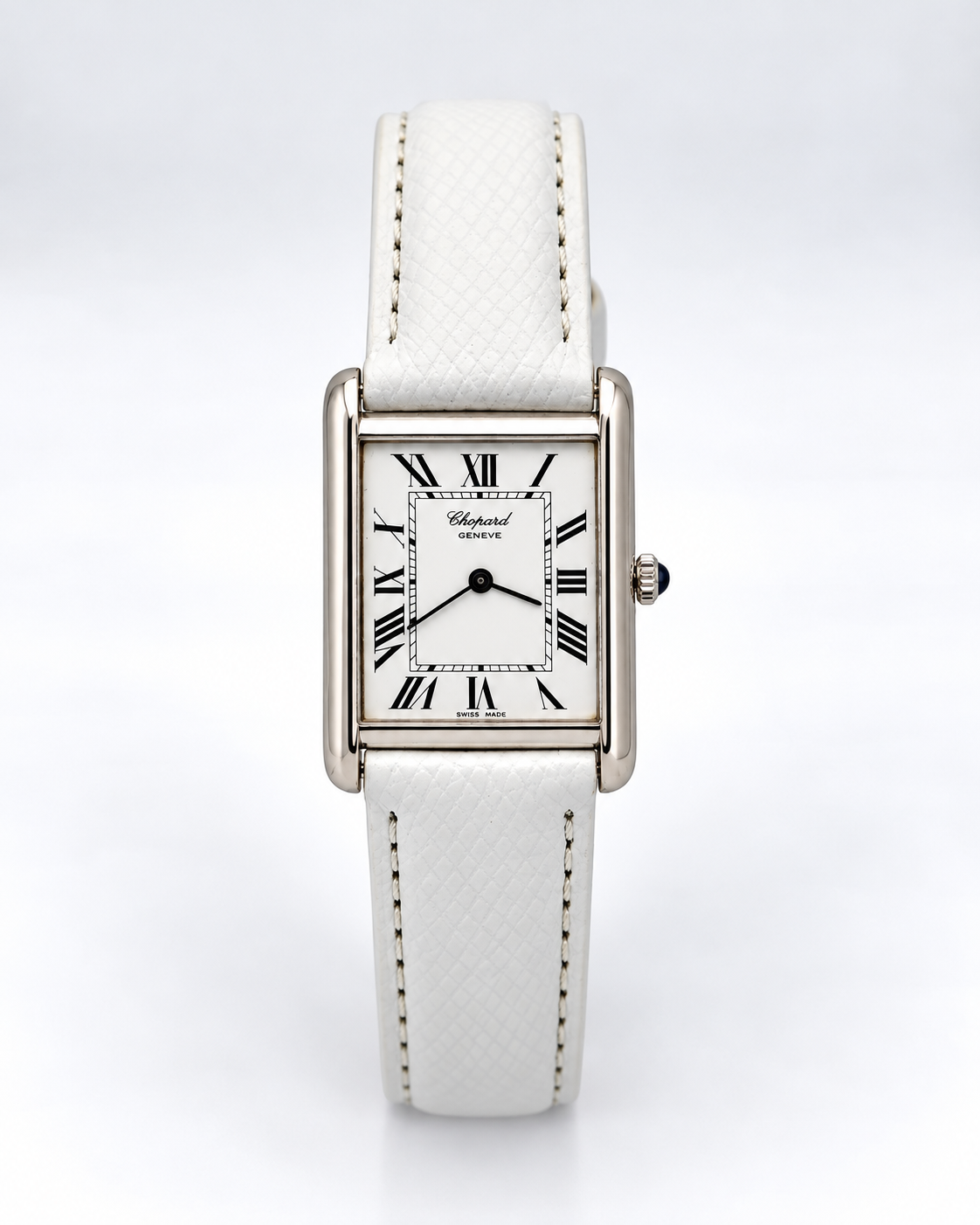 Chopard Tank 2012 Or Blanc Ref. 10/6115 – vue de face