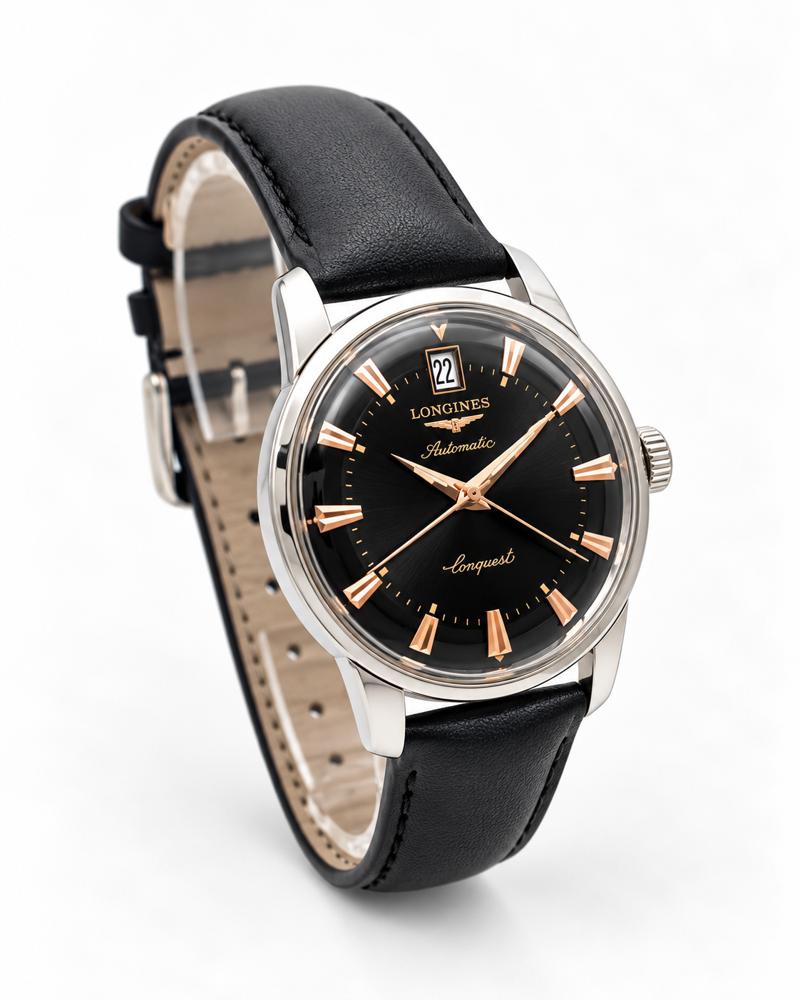 Longines Conquest Ref. 55100008 – vue du côté droit
