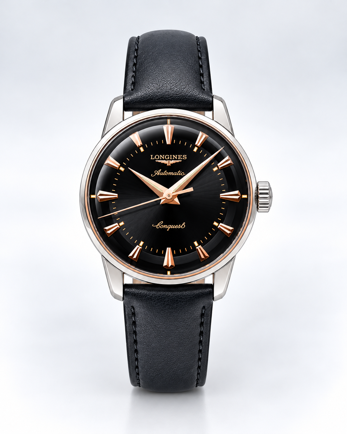 Longines Conquest Ref. 55100008 – vue de face de la montre