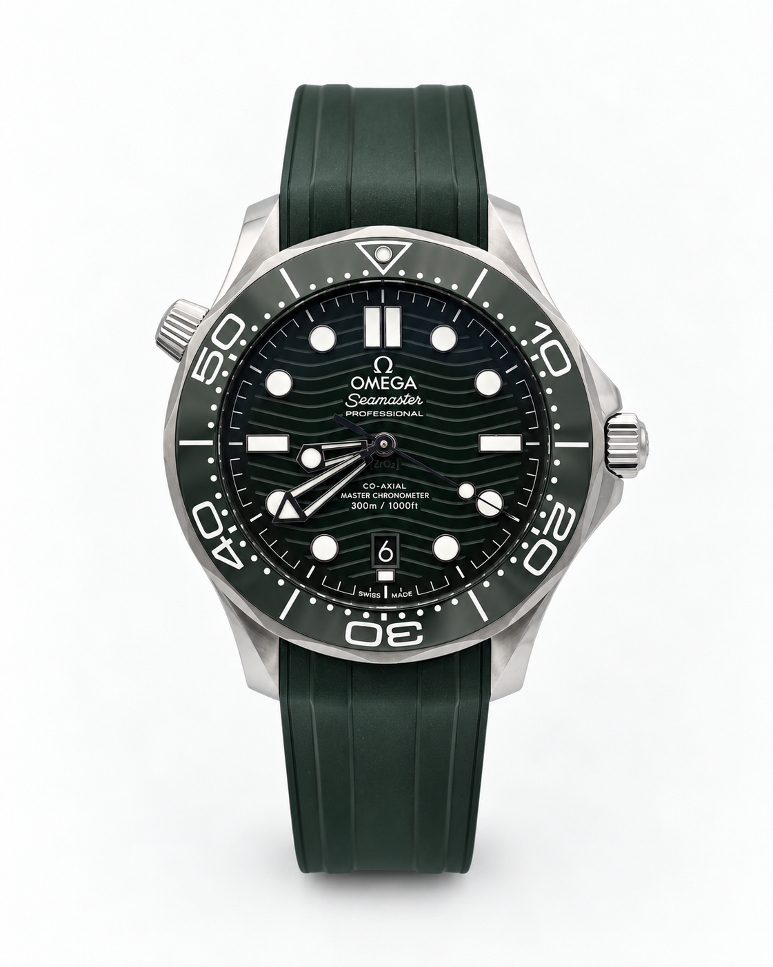 Omega Seamaster Diver 300m 210.32.42.20.20.001 – vue de face